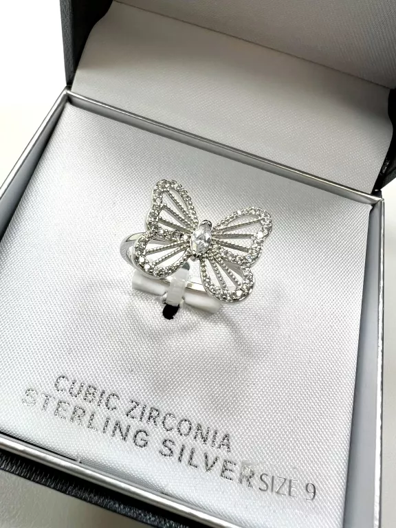 SREBRNY PIERŚCIONEK MOTYL PRIMROSE / R21 / 925