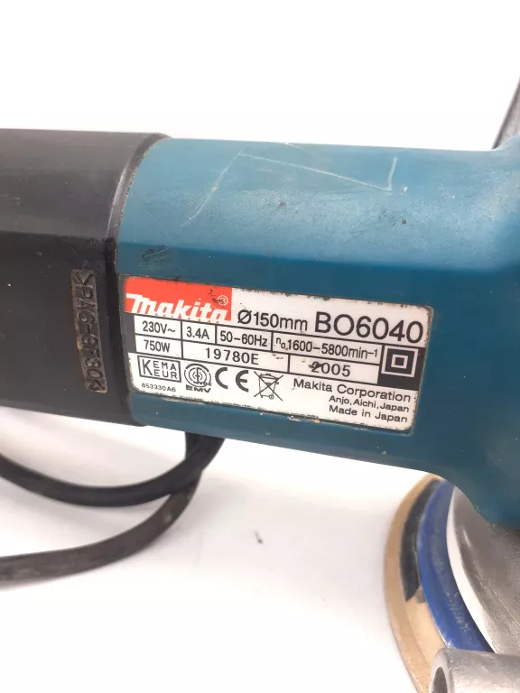 SZLIFIERKA MIMOŚRODOWA MAKITA BO6040