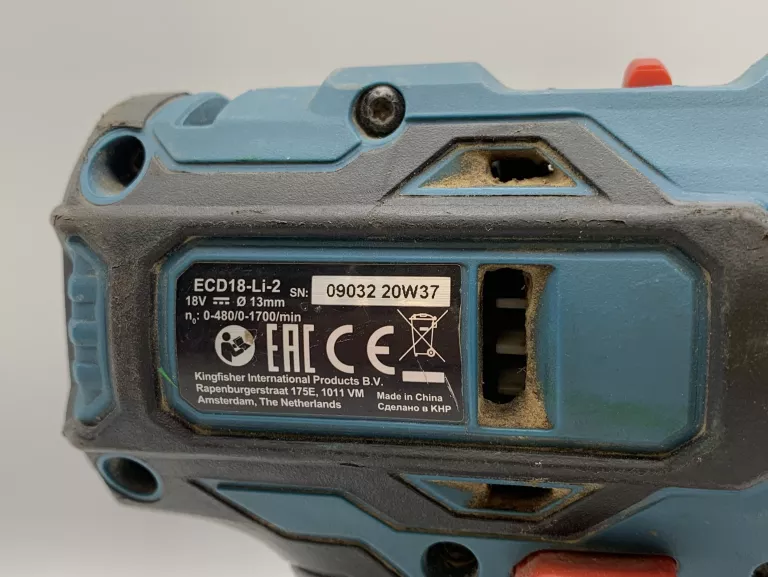 WKRĘTARKA ERBAUER ECD18-LI-2