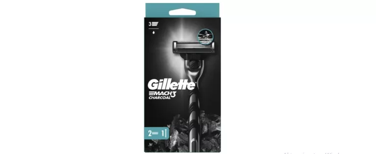 GOLARKA MĘSKA GILLETTE MACH3 CHARCOAL Z 2 WYMIENNYMI WKŁADAMI #IGŁA