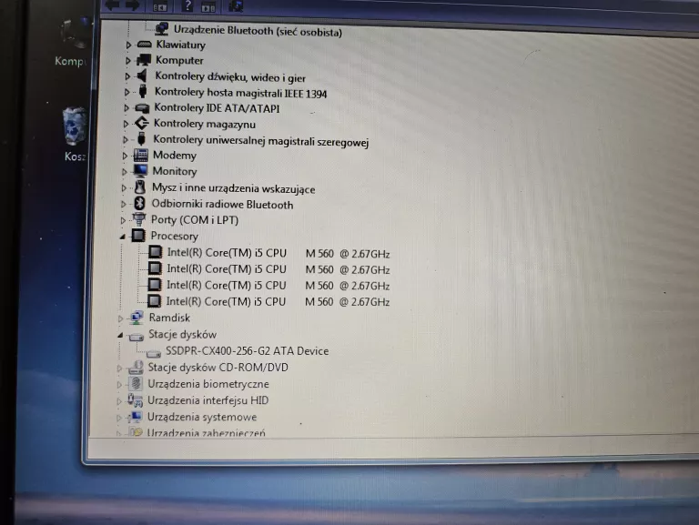 LAPTOP LENOVO THINKPAD T410 I5 4 / 256GB SSD