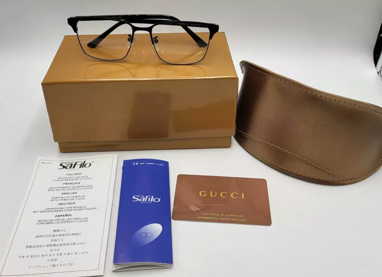 OPRAWKI GUCCI GG0756OA ASIAN FIT 001 001 56 17-145