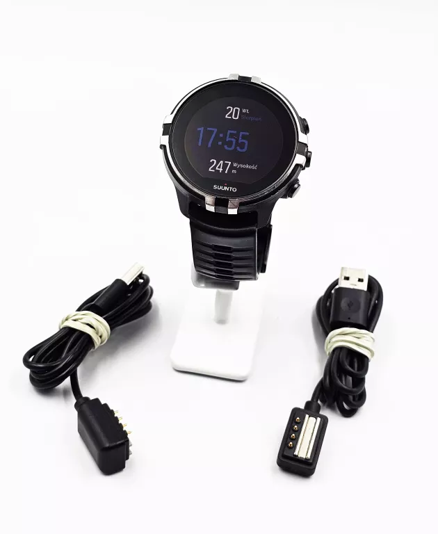 ZEGAREK SUUNTO SPARTAN SPORT WRIST HR BARO OW161 + 2 X ŁADOWARKA