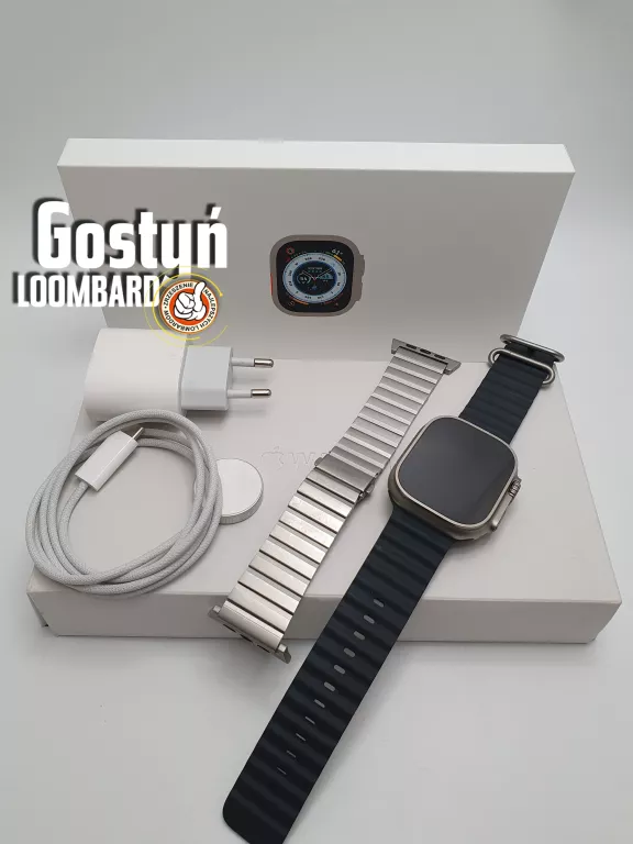 APPLE WATCH ULTRA A2684 49MM GPS + CELLULAR TYTAN OPIS!!!