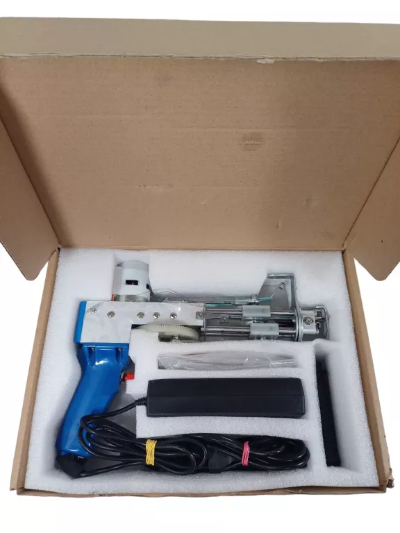PISTOLET ELEKTRYCZNY DO TUFTINGU TD-III SZYCIA I CIĘCIA DYWANÓW KOMPLET