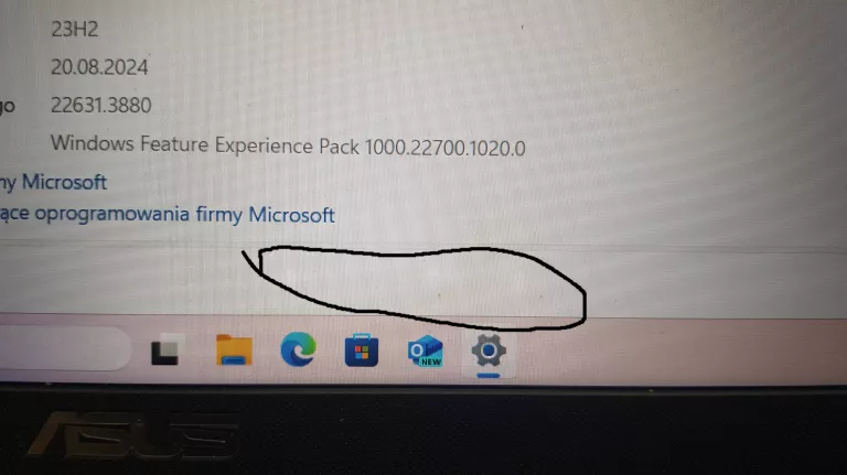 LAPTOP ASUS F509F 256GB 8GB I5-8265U OPIS