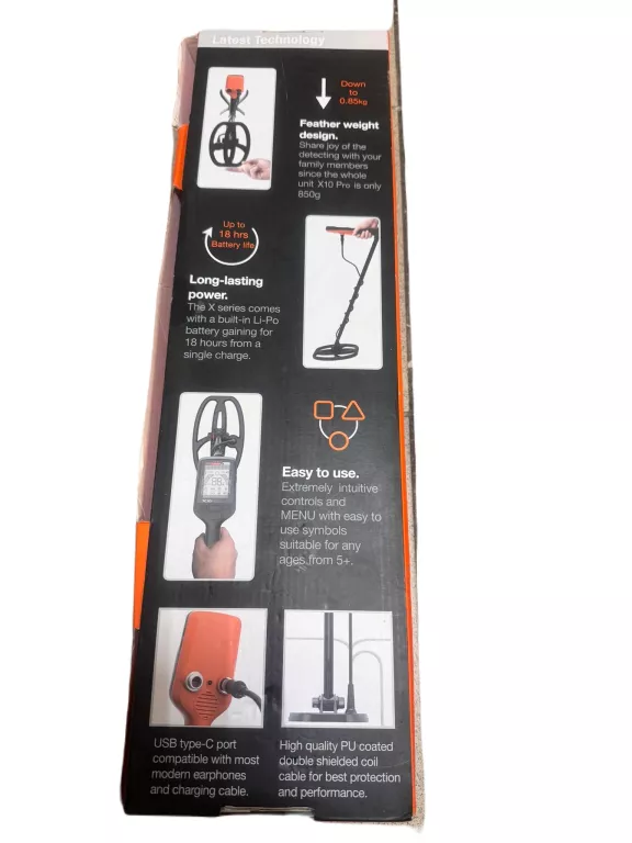 WYKRYWACZ METALI QUEST X10 PRO KOMPLET