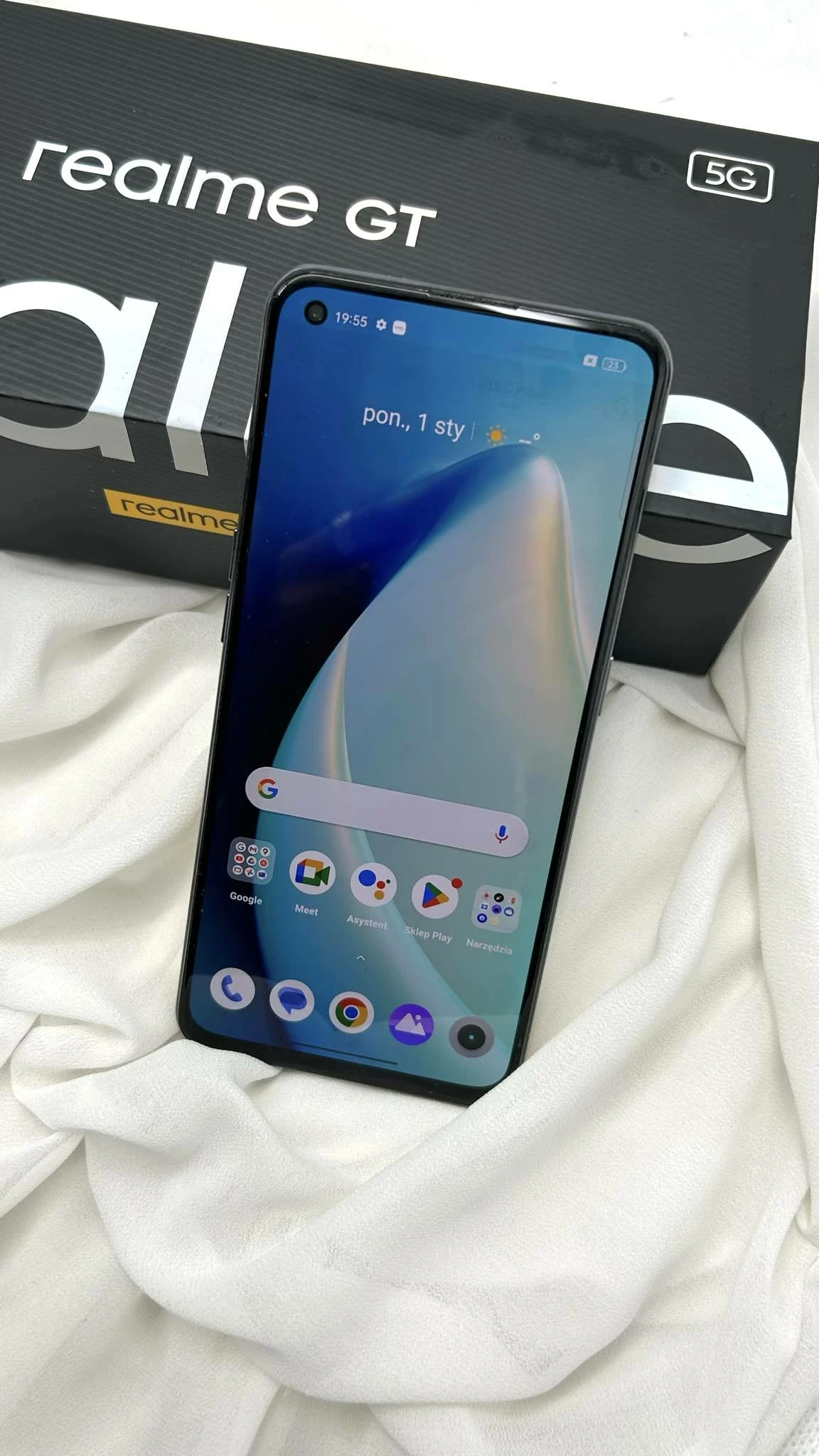 telefon-realme-gt-5g-12256-zolty-wolny-rynek-obroncow-wybrzeza-2a-gdansk