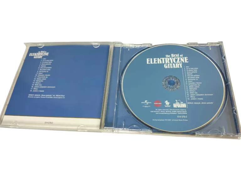 CD ELEKTRYCZNE GITARY THE BEST OF