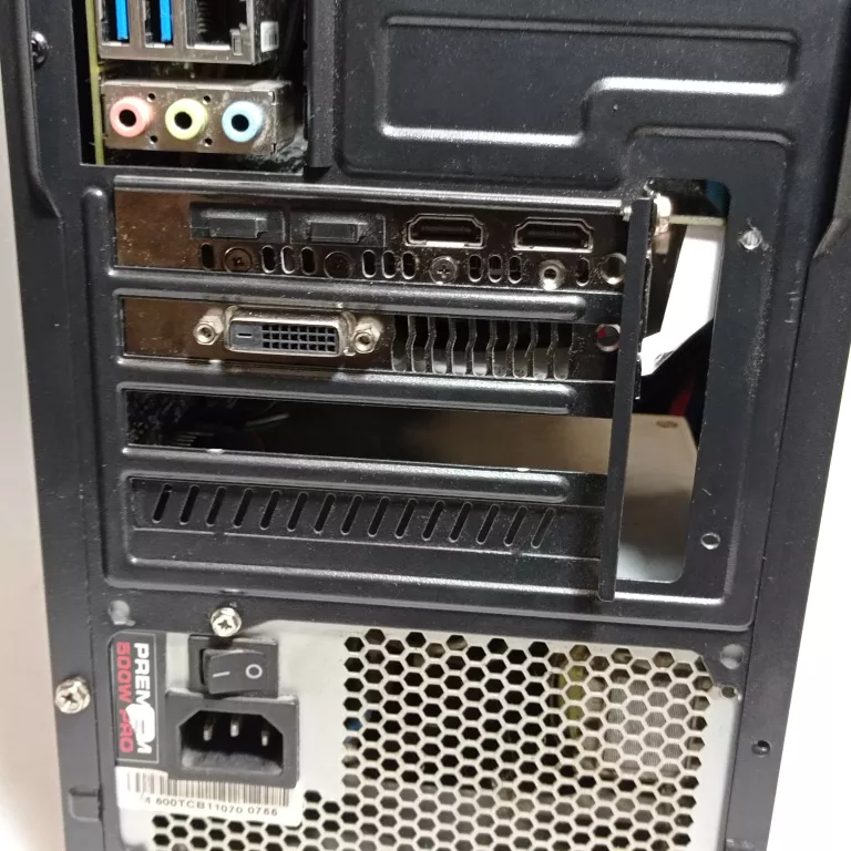 KOMPUTER STACJONARNY DO GIER INTEL I5 10TH GTX 1050 16GB