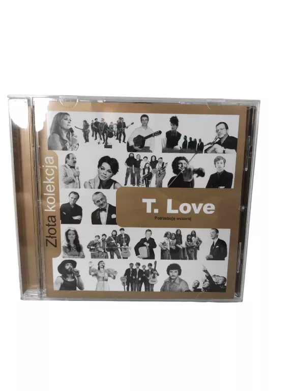 CD T. LOVE POTRZEBUJĘ WCZORAJ ZŁOTA KOLEKCJA