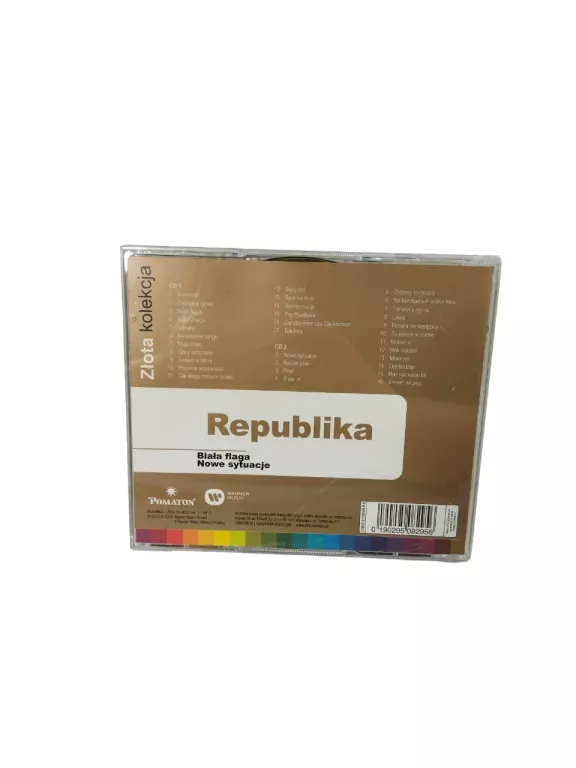 CD REPUBLIKA BIAŁA FLAGA ZŁOTA KOLEKCJA