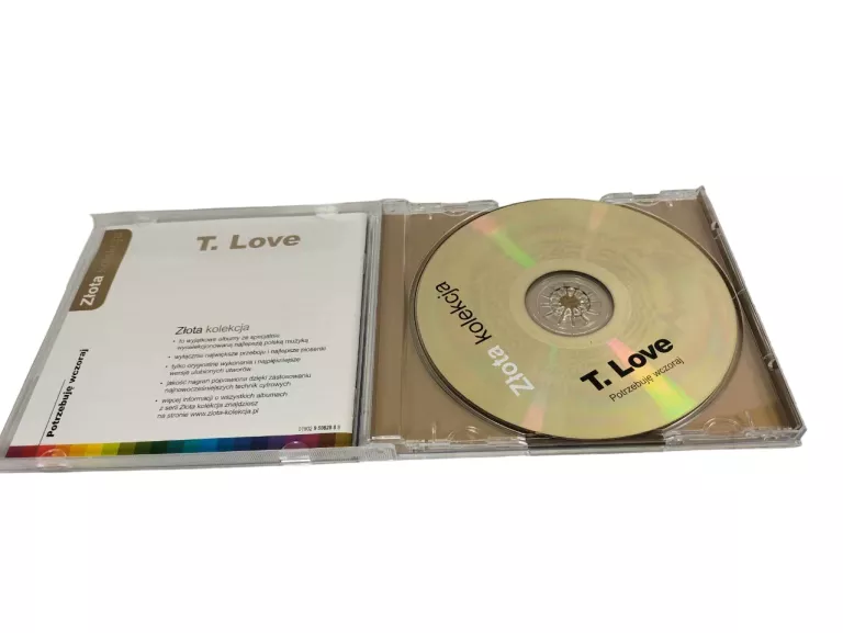 CD T. LOVE POTRZEBUJĘ WCZORAJ ZŁOTA KOLEKCJA
