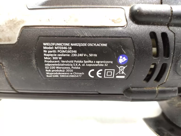 NARZĘDZIE WIELOFUNKCYJNE NITEO TOOLS MT0346-16