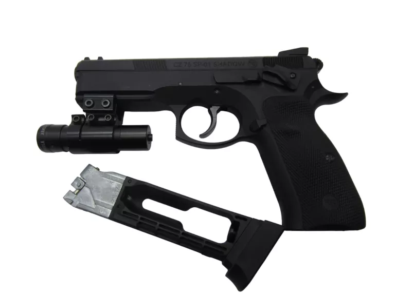 PISTOLET WIATRÓWKA ASG CZ 75 SP-01 SHADOW 4,5 MM + LASER