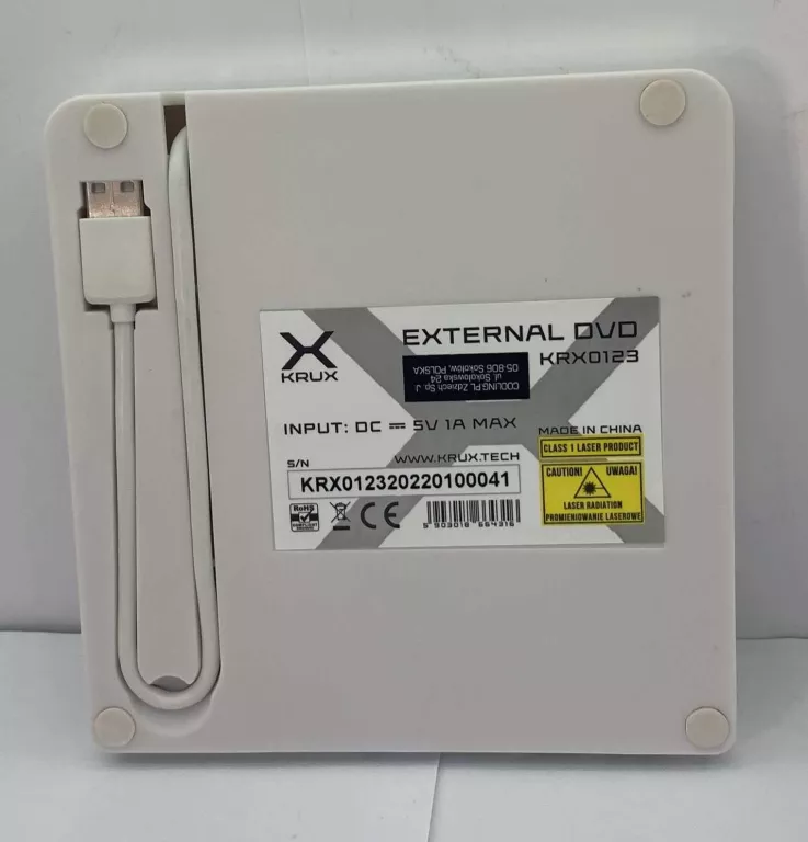 NAGRYWARKA DVD USB XKRUK KRX0123