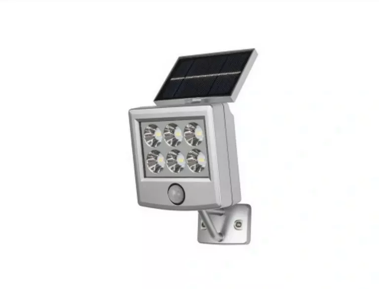 LIVARNO HOME LAMPA SOLARNA LED, 6 DIOD, ZINTEGROWANY PANEL SŁONECZNY