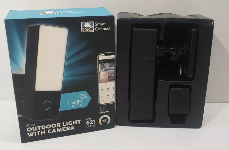 LAMPA Z KAMERĄ LSC SMART CONNECT INTELIGENTNA 6 W
