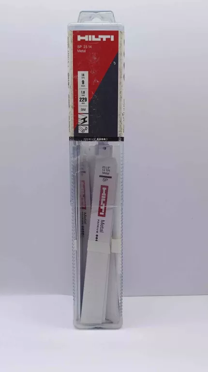 HILTI SP 23 9'' 14 TPI BRZESZCZOT DO METALU DO PIŁY SZABLASTEJ