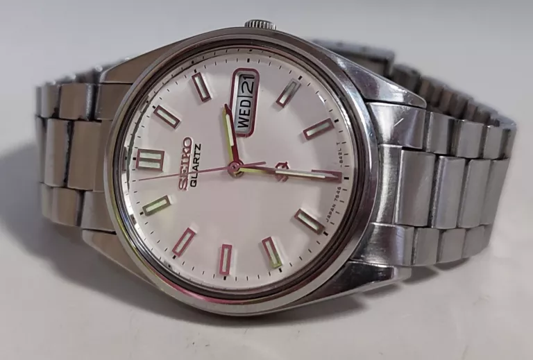 ZEGAREK MĘSKI SEIKO SQ BRANSOLETA OKAZJA!!