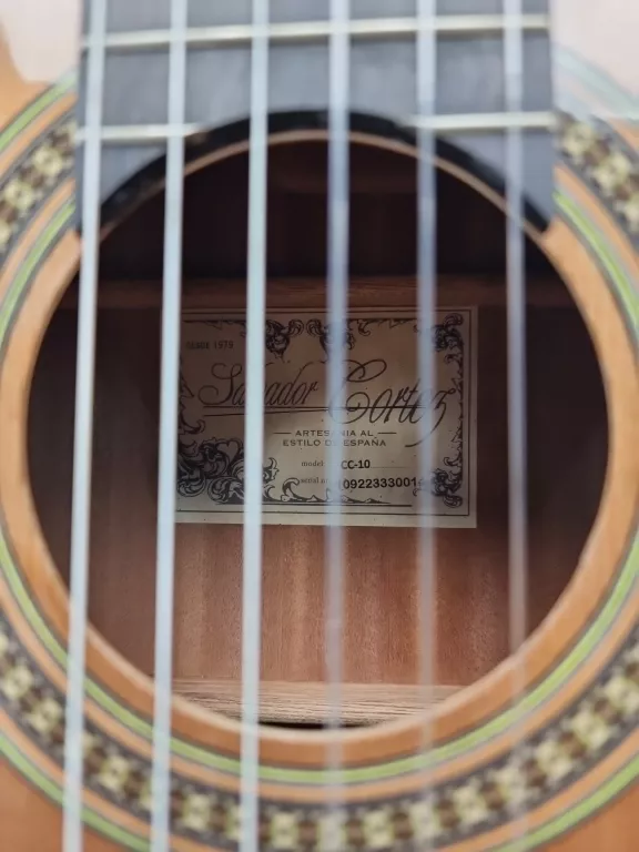 SALVADOR CORTEZ CC-10 GITARA KLASYCZNA