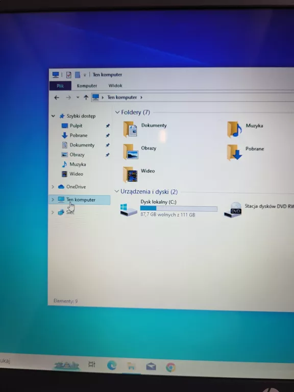 LAPTOP HP PROTECTSMART + ŁAD