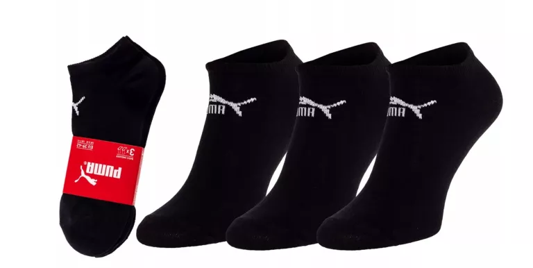 SKARPETKI PUMA STOPKI CZARNY ROZMIAR 35-38