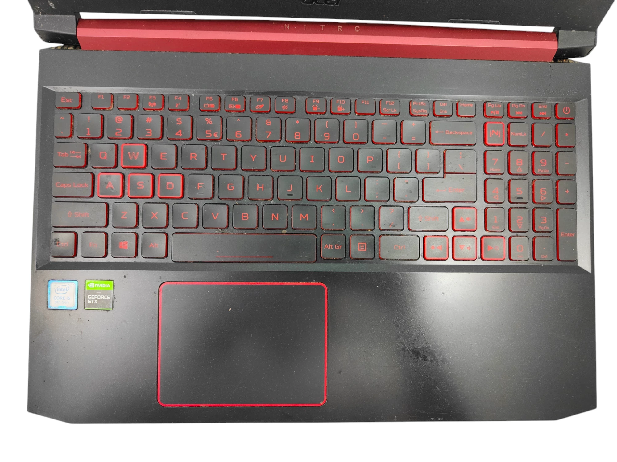 laptop-acer-nitro-5-8gb512gbi5-ladowarka-peknieta-obudowa-stan-uzywany