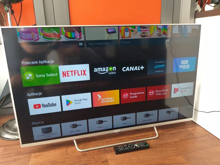 TELEWIZOR LED SONY KDL-50W756C 50 CALI FULL HD ANDROID