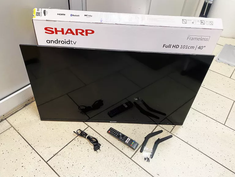 TELEWIZOR SHARP 40FH7EA ANDROID TV 40'' - USZKODZONY