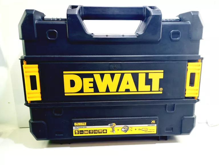 AKUMULATOROWA WIERTARKO-WKRĘTARKA DEWALT DCD708D2T 18V 65NM 2X2AH