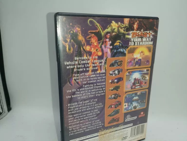 GRA NA PS2 MOTOR MAYHEM, TANIO!!!