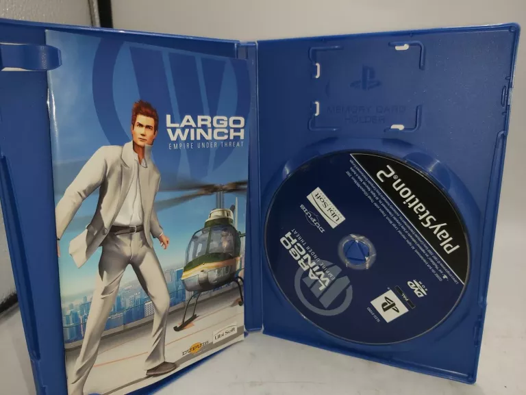 GRA NA PS2 LARGO WINCH SONY PLAYSTATION 2