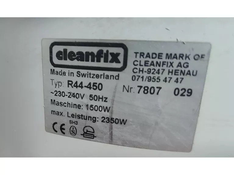 SZOROWARKA JEDNOTARCZOWA CLEANFIX R44-450