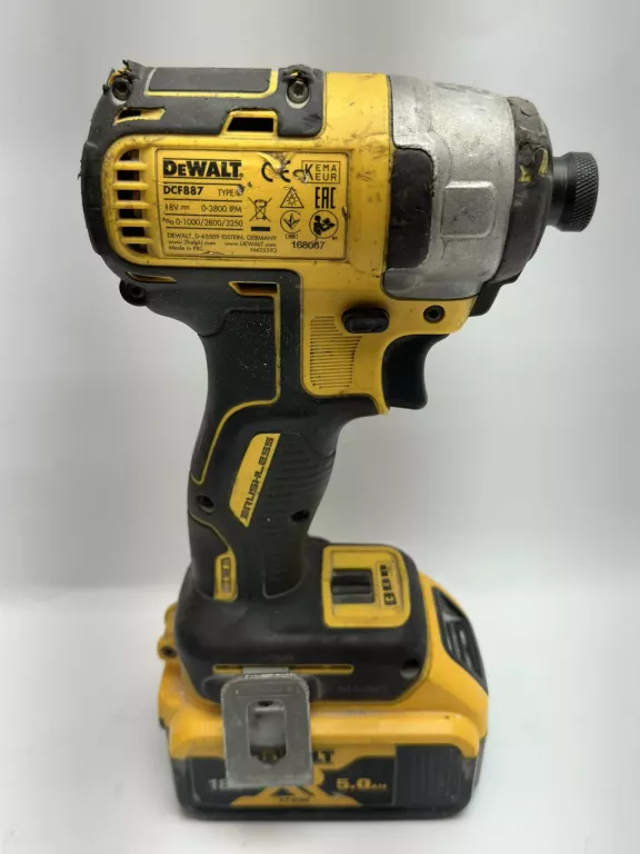 ZAKRĘTARKA DEWALT DCF887 WALIZKA