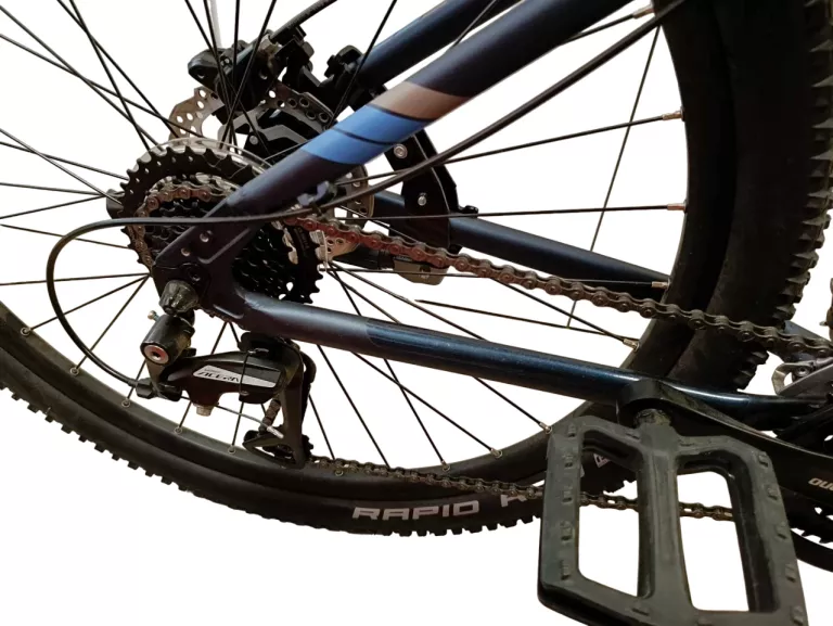 ROWER GÓRSKI MTB UNIBIKE MISSION KOŁA 27,5" RAMA 16" 2024 GRANATOWY