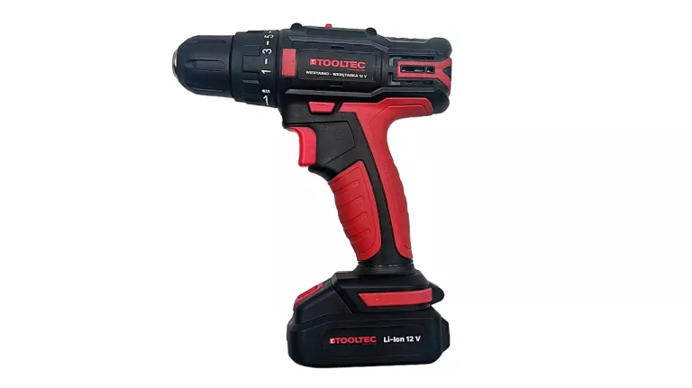 WIERTARKO-WKRĘTARKA TOOLTEC 12V 2XAKU 1,5AH WALIZKA, BITY, WIERTŁA