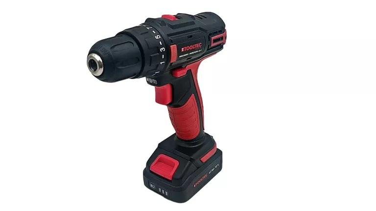 WIERTARKO-WKRĘTARKA TOOLTEC 12V 2XAKU 1,5AH WALIZKA, BITY, WIERTŁA