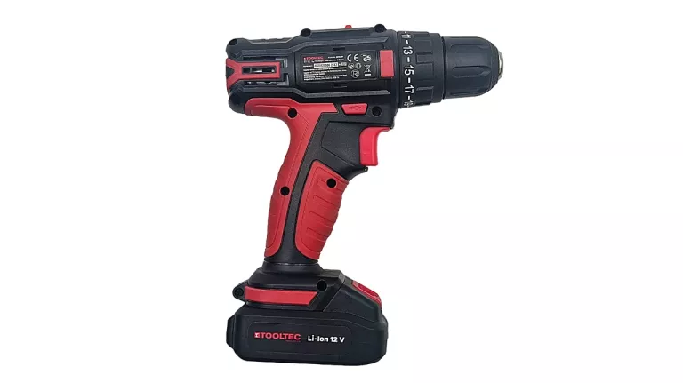 WIERTARKO-WKRĘTARKA TOOLTEC 12V 2XAKU 1,5AH WALIZKA, BITY, WIERTŁA