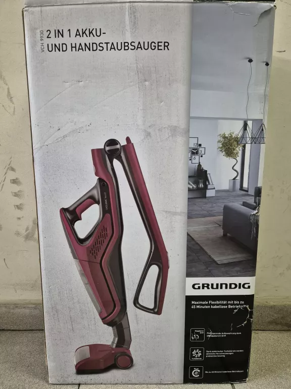 ODKURZACZ PIONOWY GRUNDIG VCH 9930