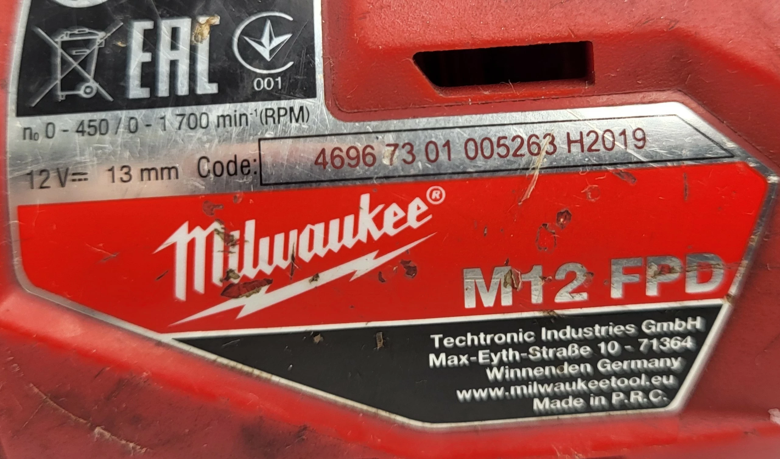 wiertarko-wkretarka-udarowa-milwaukee-fpd-44nm-m12-aku-4ah-stan-uzywany