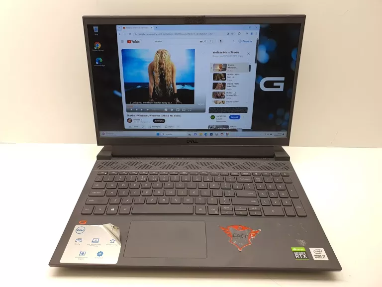LAPTOP DELL G15 5510 INTEL I7-10870H 16GB RTX3050 512SSD
