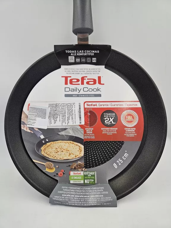 PATELNIA NALEŚNIKOWA TEFAL DAILY COOK 25 CM