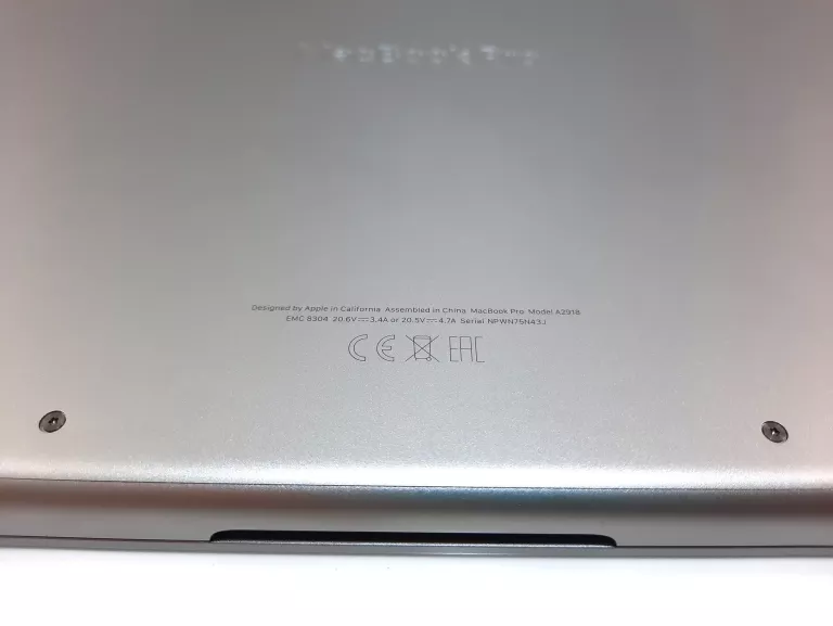 LAPTOP APPLE MACBOOK PRO A2918 M3 16GB/512GB