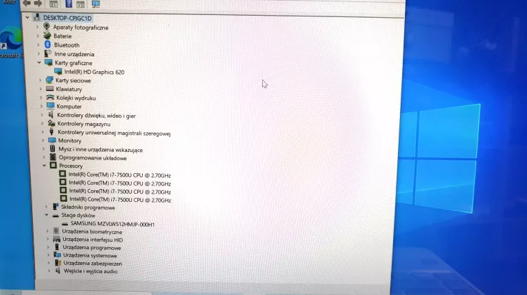 LAPTOP HP SPECTRE X360 I7 8GB/256GB DOTYKOWY EKRAN