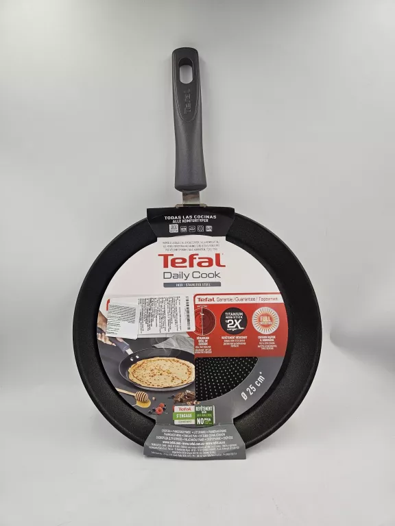 PATELNIA NALEŚNIKOWA TEFAL DAILY COOK 25 CM