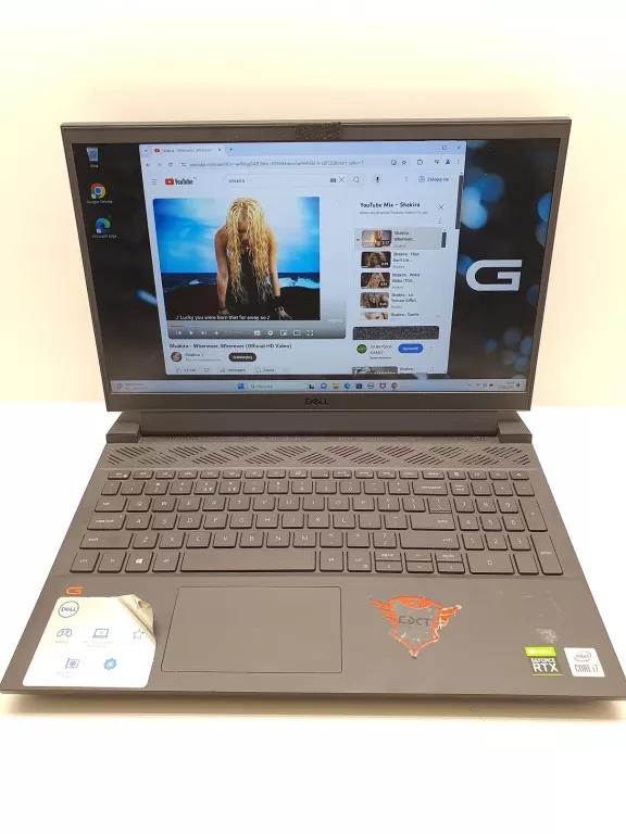 LAPTOP DELL G15 5510 INTEL I7-10870H 16GB RTX3050 512SSD