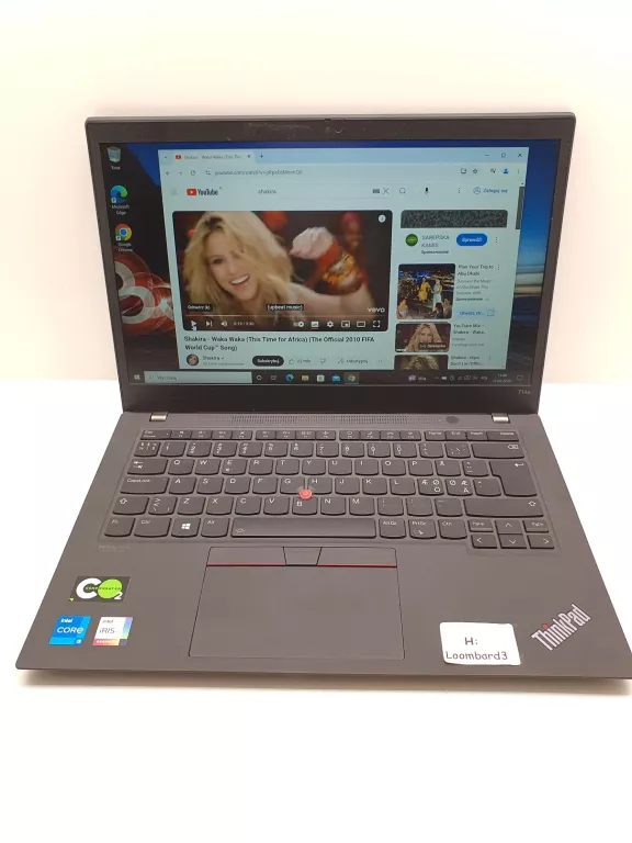 LENOVO THINKPAD T14S GEN2 FHD IPS I5-1135G7 8GB DDR4 256GB SSD WIN10