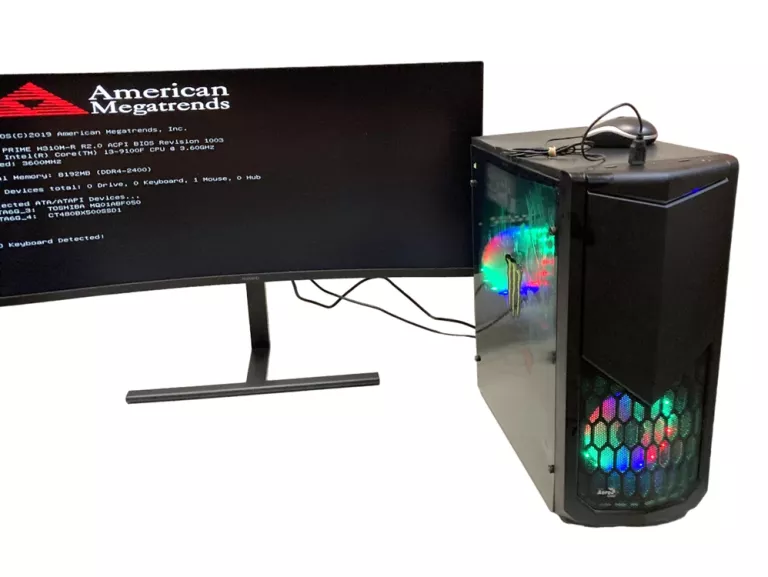KOMPUTER CORE I3-9100F 8GB RAM/500 GB HDD/480 GB SSD/GTX 1650/WIN10