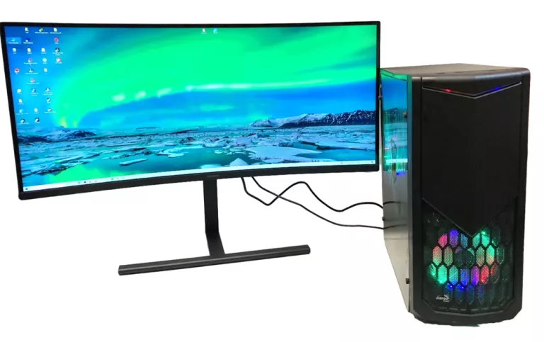 KOMPUTER CORE I3-9100F 8GB RAM/500 GB HDD/480 GB SSD/GTX 1650/WIN10